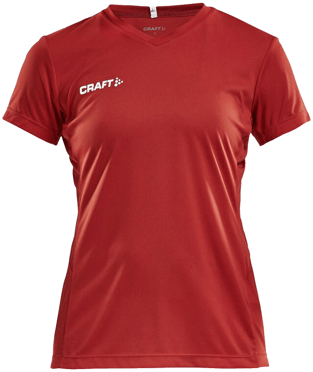 Craft Squad Go Solid Trainingsshirt, XXL, rot/weiß