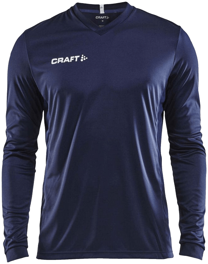 Craft Squad Go Langarm Trainingsshirt Solid, XXXL, marine/weiß