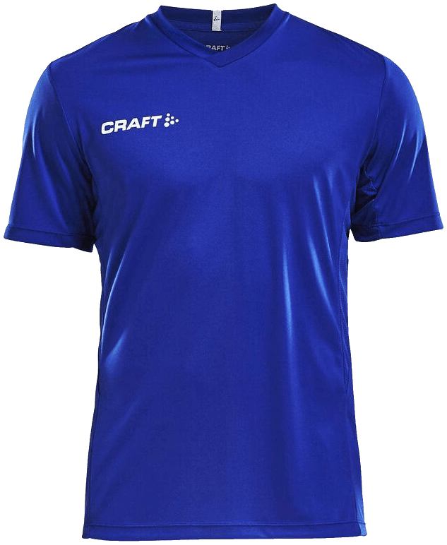 Craft Squad Go Solid Trainingsshirt, XXXL, blau/weiß