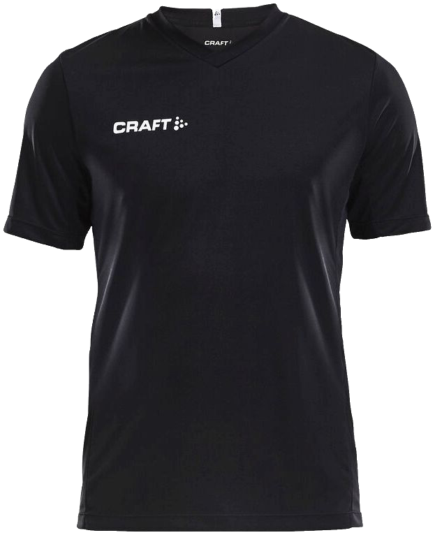 Craft Squad Go Solid Trainingsshirt, XXXL, schwarz/weiß