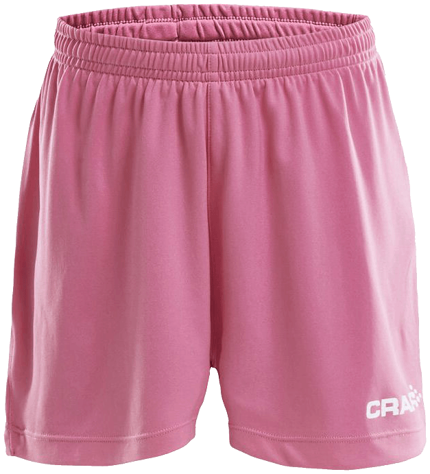 Craft Squad Go Trainingsshorts Solid, 164, pink/weiß