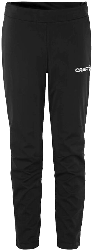 Craft Winter Trainingshose Nordic Ski Club 2.0, 164, schwarz/weiß