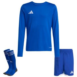 adidas Entrada 26 Trikotsatz Kinder 3-teilig Langarm Match Shorts Sockenstutzen