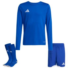 adidas Entrada 26 Trikotsatz Kinder 3-teilig Langarm Match Shorts Sockenstutzen