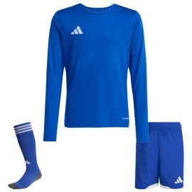 adidas Entrada 26 Trikotsatz Kinder 3-teilig Langarm Match Shorts Sockenstutzen