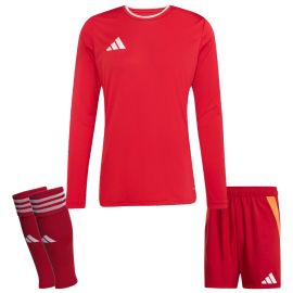 adidas Entrada 26 Trikotsatz Herren Damen 3-teilig Langarm Shorts Competition Match Sleeve Stutzen