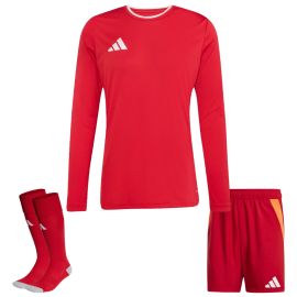 adidas Entrada 26 Trikotsatz Herren Damen 3-teilig Langarm Shorts Competition Match Sockenstutzen