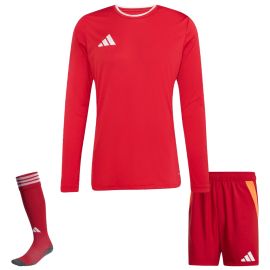 adidas Entrada 26 Trikotsatz Herren Damen 3-teilig Langarm Shorts Competition Match Sockenstutzen