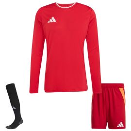 adidas Entrada 26 Trikotsatz Herren Damen 3-teilig Langarm Shorts Competition Match Sockenstutzen