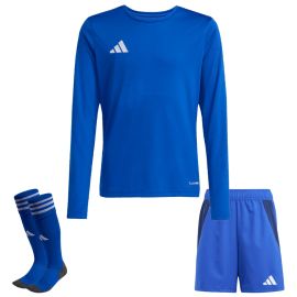 adidas Entrada 26 Trikotsatz Kinder 3-teilig Langarm Shorts Competition Match Sockenstutzen