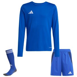 adidas Entrada 26 Trikotsatz Kinder 3-teilig Langarm Shorts Competition Match Sockenstutzen