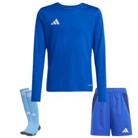 adidas Entrada 26 Trikotsatz Kinder 3-teilig Langarm Shorts Competition Match Torwart Sockenstutzen