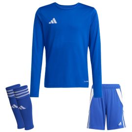 adidas Entrada 26 Trikotsatz Kinder 3-teilig Langarm Shorts Sleeve Stutzen