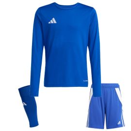 adidas Entrada 26 Trikotsatz Kinder 3-teilig Langarm Shorts Sleeve Stutzen