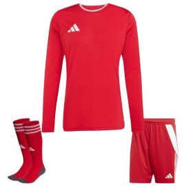 adidas Entrada 26 Trikotsatz Herren Damen 3-teilig Langarm Shorts Sockenstutzen