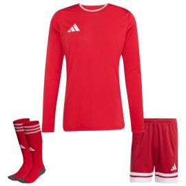 adidas Entrada 26 Trikotsatz Herren Damen 3-teilig Langarm Shorts Sockenstutzen
