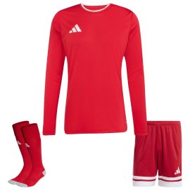 adidas Entrada 26 Trikotsatz Herren Damen 3-teilig Langarm Shorts Sockenstutzen