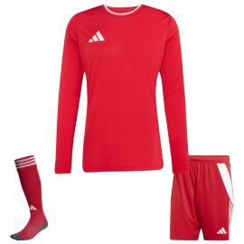 adidas Entrada 26 Trikotsatz Herren Damen 3-teilig Langarm Shorts Sockenstutzen