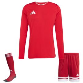 adidas Entrada 26 Trikotsatz Herren Damen 3-teilig Langarm Shorts Sockenstutzen