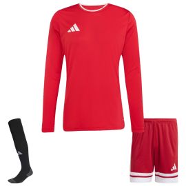 adidas Entrada 26 Trikotsatz Herren Damen 3-teilig Langarm Shorts Sockenstutzen