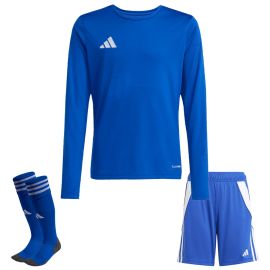 adidas Entrada 26 Trikotsatz Kinder 3-teilig Langarm Shorts Sockenstutzen