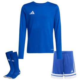 adidas Entrada 26 Trikotsatz Kinder 3-teilig Langarm Shorts Sockenstutzen