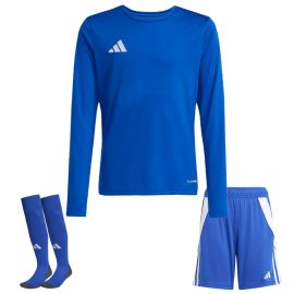 adidas Entrada 26 Trikotsatz Kinder 3-teilig Langarm Shorts Sockenstutzen