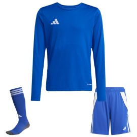 adidas Entrada 26 Trikotsatz Kinder 3-teilig Langarm Shorts Sockenstutzen