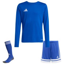adidas Entrada 26 Trikotsatz Kinder 3-teilig Langarm Shorts Sockenstutzen