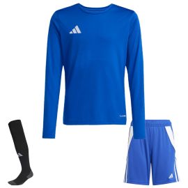adidas Entrada 26 Trikotsatz Kinder 3-teilig Langarm Shorts Sockenstutzen