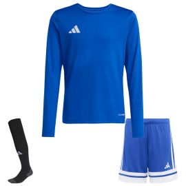 adidas Entrada 26 Trikotsatz Kinder 3-teilig Langarm Shorts Sockenstutzen