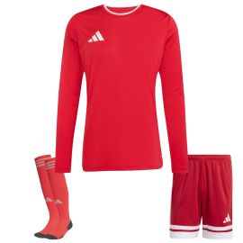 adidas Entrada 26 Trikotsatz Herren Damen 3-teilig Langarm Shorts Torwart Sockenstutzen