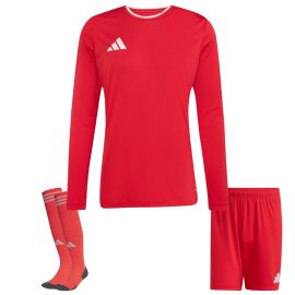 adidas Entrada 26 Trikotsatz Herren Damen 3-teilig Langarm Shorts Torwart Sockenstutzen