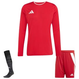adidas Entrada 26 Trikotsatz Herren Damen 3-teilig Langarm Shorts Torwart Sockenstutzen