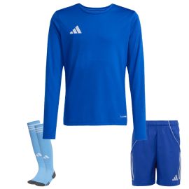 adidas Entrada 26 Trikotsatz Kinder 3-teilig Langarm Shorts Torwart Sockenstutzen
