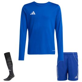 adidas Entrada 26 Trikotsatz Kinder 3-teilig Langarm Shorts Torwart Sockenstutzen