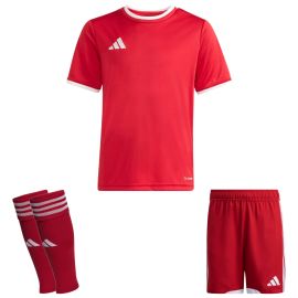 adidas Entrada 26 Trikotsatz Kinder 3-teilig Trikot Match Shorts Sleeve Stutzen