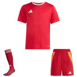 adidas Entrada 26 Trikotsatz Kinder 3-teilig Trikot Shorts Competition Match Sockenstutzen