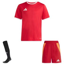 adidas Entrada 26 Trikotsatz Kinder 3-teilig Trikot Shorts Competition Match Sockenstutzen