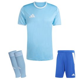 adidas Entrada 26 Trikotsatz Herren Damen 3-teilig Trikot Shorts Sleeve Stutzen