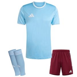 adidas Entrada 26 Trikotsatz Herren Damen 3-teilig Trikot Shorts Sleeve Stutzen