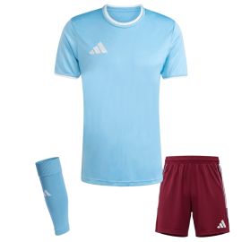 adidas Entrada 26 Trikotsatz Herren Damen 3-teilig Trikot Shorts Sleeve Stutzen