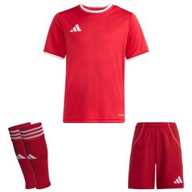 adidas Entrada 26 Trikotsatz Kinder 3-teilig Trikot Shorts Sleeve Stutzen
