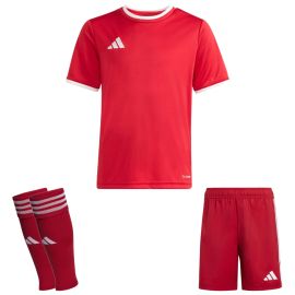 adidas Entrada 26 Trikotsatz Kinder 3-teilig Trikot Shorts Sleeve Stutzen