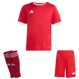 adidas Entrada 26 Trikotsatz Kinder 3-teilig Trikot Shorts Sleeve Stutzen