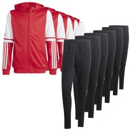 adidas Squadra 25 Sweatsanzug Satz Herren Damen 2-teilig Trainingsjacke mit Kapuze Sweathose