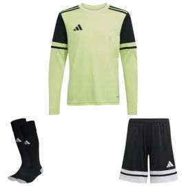 adidas Squadra 25 Torwarttrikotset Kinder 3-teilig Torwarttrikot Shorts Sockenstutzen