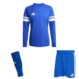 adidas Squadra 25 Trikotsatz langarm Herren Damen 3-teilig Langarm Fußball Trikot Match Shorts Sleeve Stutzen