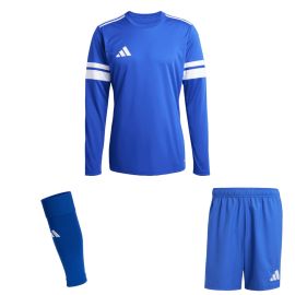 adidas Squadra 25 Trikotsatz langarm Herren Damen 3-teilig Langarm Fußball Trikot Shorts Sleeve Stutzen