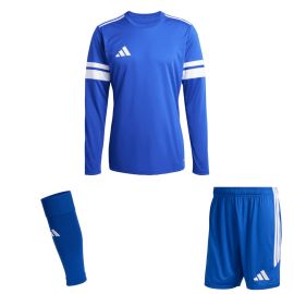 adidas Squadra 25 Trikotsatz langarm Herren Damen 3-teilig Langarm Fußball Trikot Shorts Sleeve Stutzen